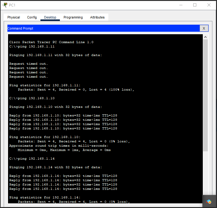 DHCP request successful